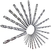 Set of HSS drills for metal 1-13mm 25 pieces