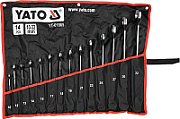 YT. TWISTED COMBINATION WRENCHES 10-32mm 14pcs
