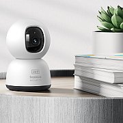 CAMERA IP Interior Baseus P1 Lite, 2K, 2304 x 1296, unghi pana la 360 grade, wireless, slot SD card,  S0TV002132  (timbru verde 0.8 lei) - 6932172662394