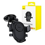 SUPORT AUTO Baseus UltraControl pt. SmartPhone, fixare parbriz sau bord prin ventuza, negru  C40351700111-00  - 6932172632649