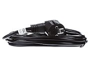 Cordon de alimentare monitor, PC, UPS conector C13 (mama) - Schuko (tata), 3m, negru