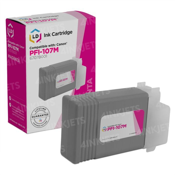 Canon Ink PFI-107 PFI107 Magenta (6707B001)