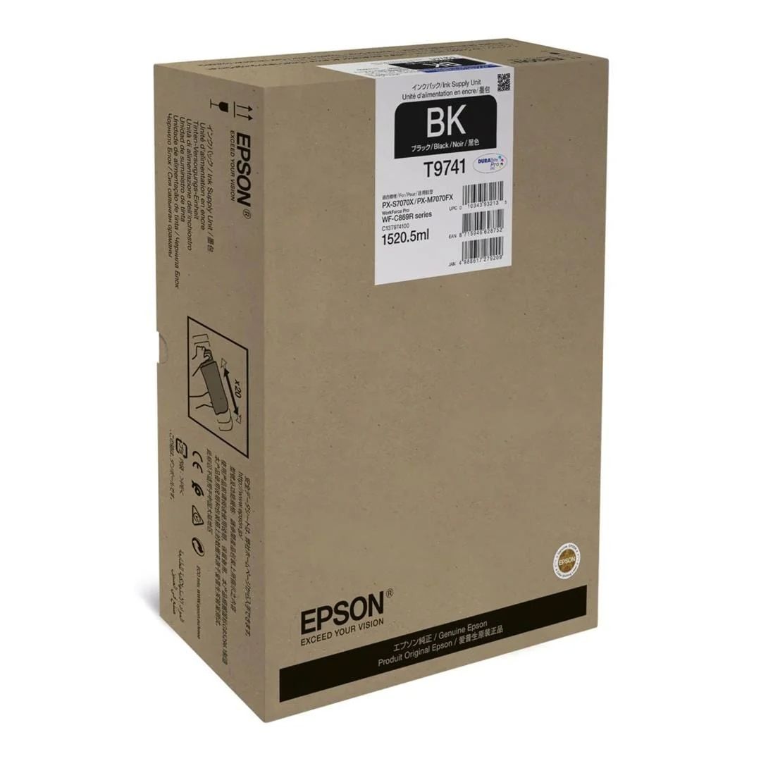 Epson Ink T9741 Black Schwarz (C13T97410N)(C13T974100)