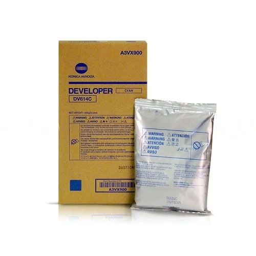 Konica-Minolta KonicaMinolta Developer DV-614 DV614 Cyan (A3VX900)