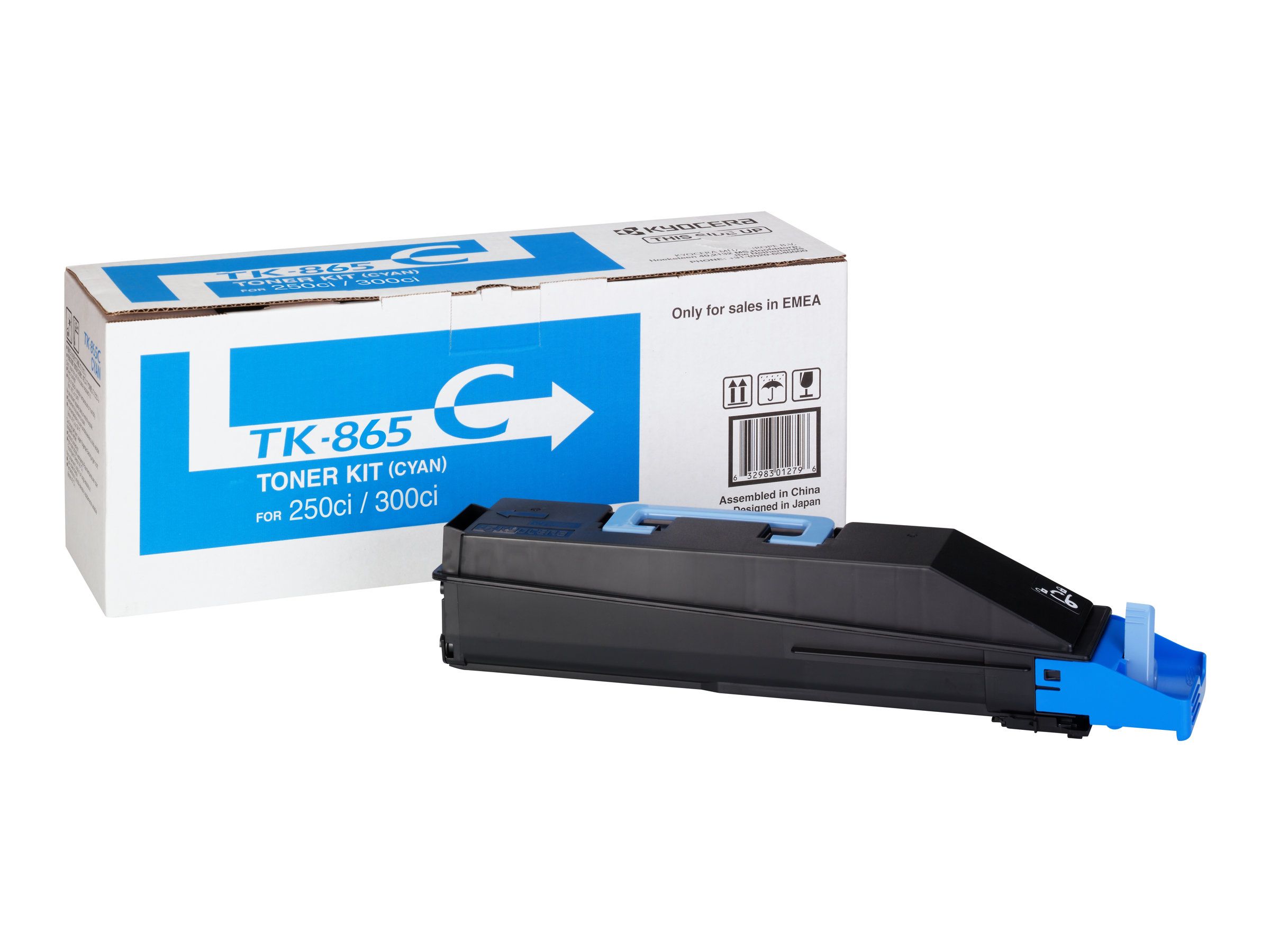 Kyocera Cartridge TK-865 TK865 Cyan (1T02JZCEU0)