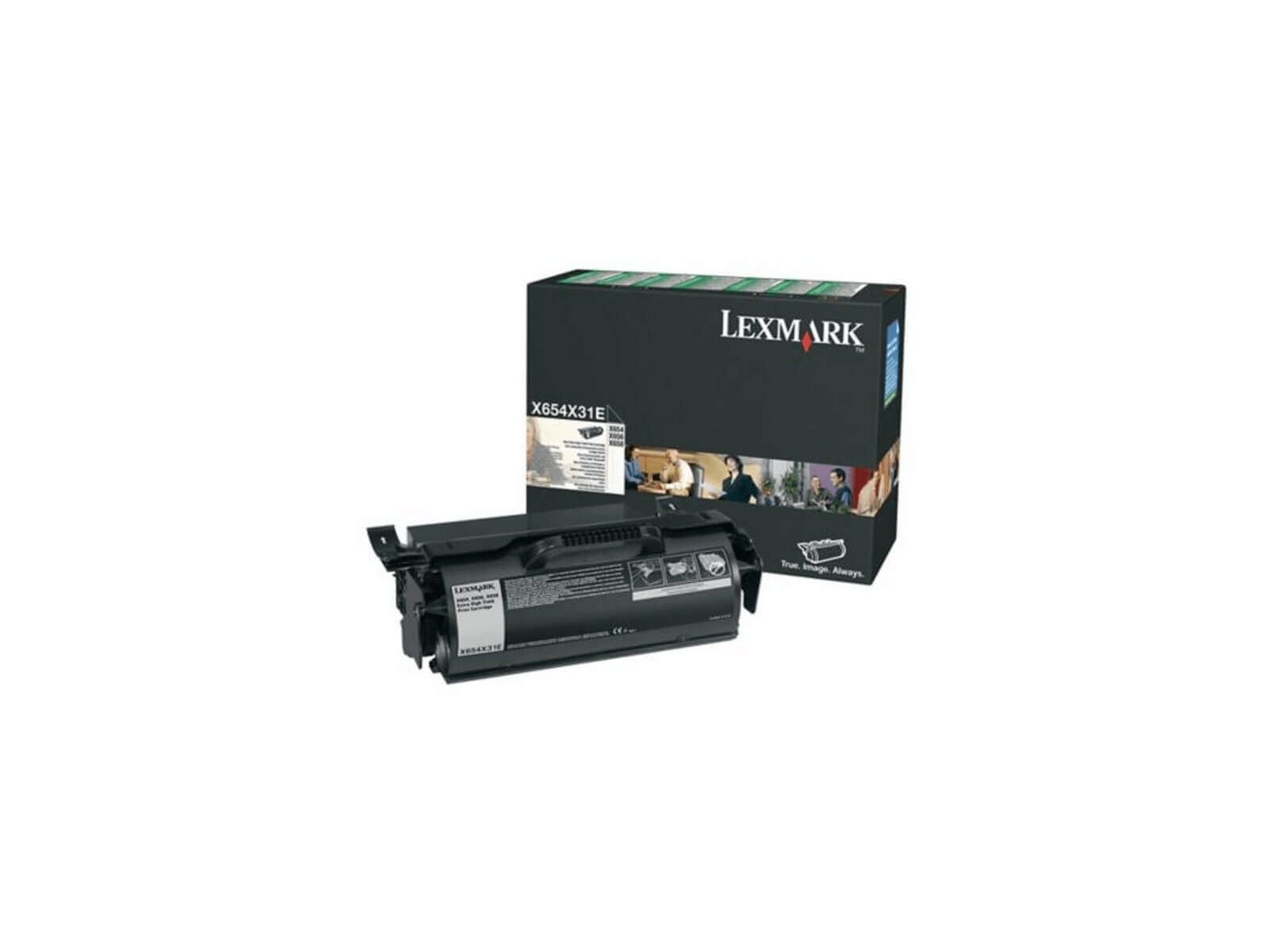 Lexmark Cartridge Black Schwarz HC (X654X31E)