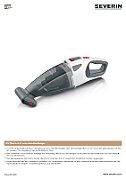 Severin Cordless Handheld Vacuum Cleaner HV 7146 (7146000)