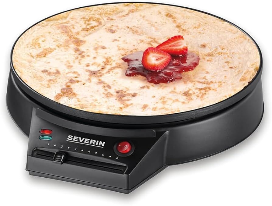 Severin Crepes-Maker CrepesMaker 30cm black Schwarz CM 2198 (CM 2198)
