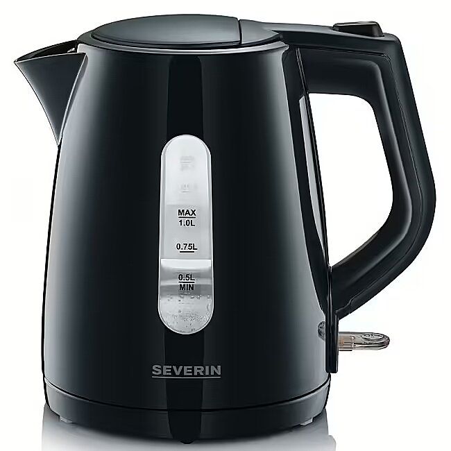 Severin Kettle 1l black Schwarz WK 3410 (WK3410)