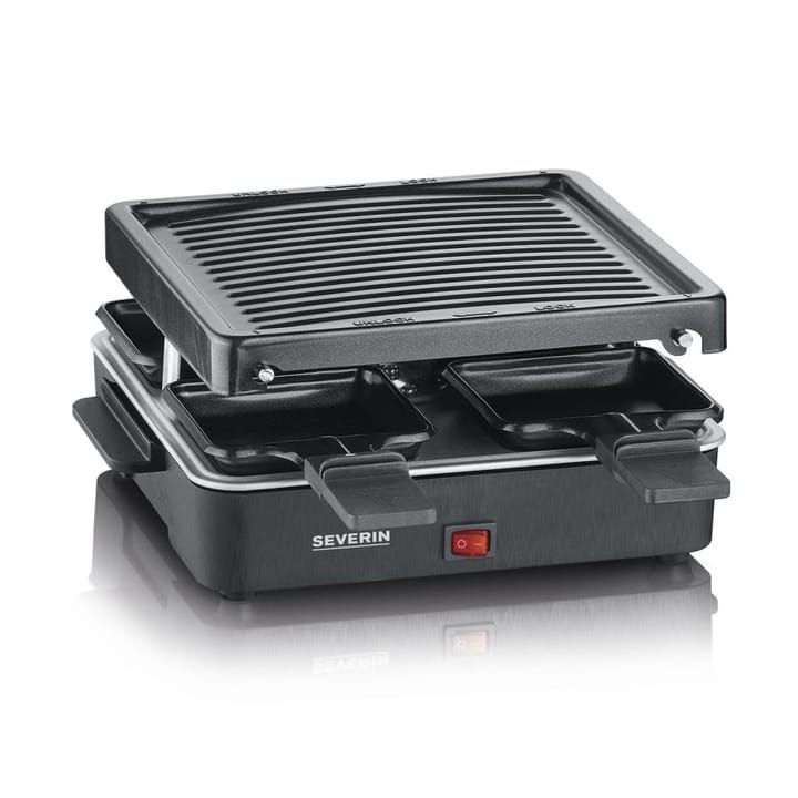 Severin Raclette 4 persons black Schwarz RG 2370 (RG 2370)