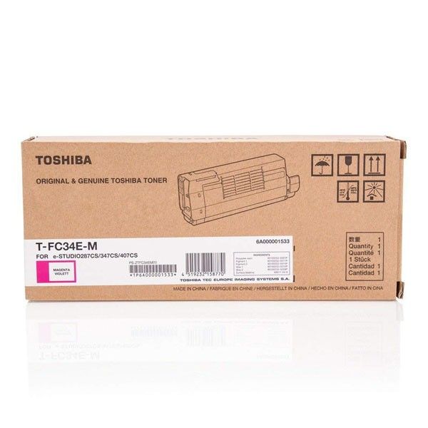 Toshiba Toner T-FC34EM TFC34EM Magenta (6A000001769) (6A000001811)