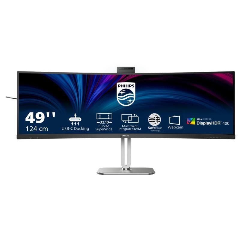 RESIGILAT: Monitor 48.8 inch Philips 49B2U6900CH/00 5120 x 1440 pixeli, 75 Hz
