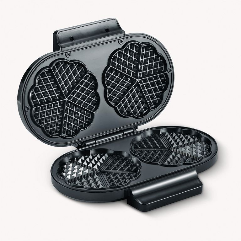 RESIGILAT: Severin Double Waffle Maker 1200W black Schwarz (WA2106)