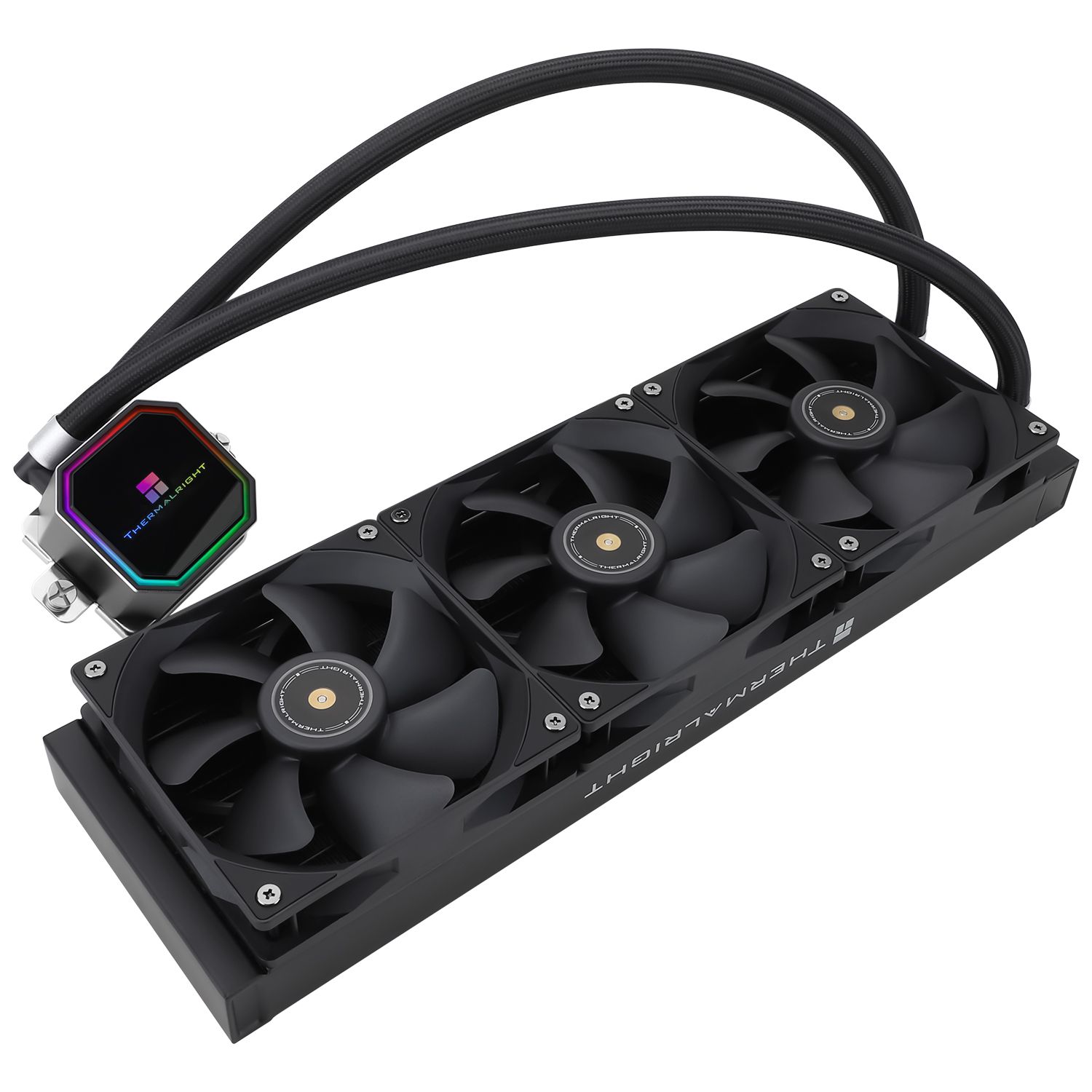 Thermalright Frozen Prism 360 BLACK Complete Water Cooling with RGB  black