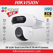Wi-Fi Camera EZVIZ H90 Dual 2K+ 2.8-6mm