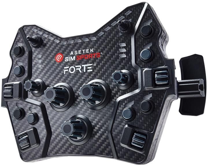 Asetek SimSports Forte GT Button Box - Black Edition
