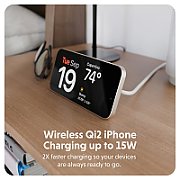 Targus HJ3310WHGL charger for portable devices Headphones  Smartphone  Smartwatch White USB Wireless charging Fast charging Indoor