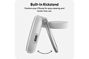 Targus HJ3310WHGL charger for portable devices Headphones  Smartphone  Smartwatch White USB Wireless charging Fast charging Indoor