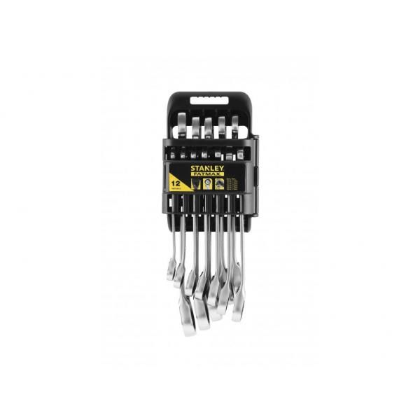 Ratchet combination wrench set with switch