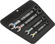 Ratchet combination wrench set with switch