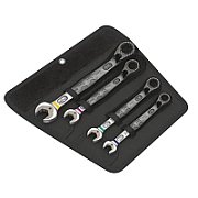 Ratchet combination wrench set with switch