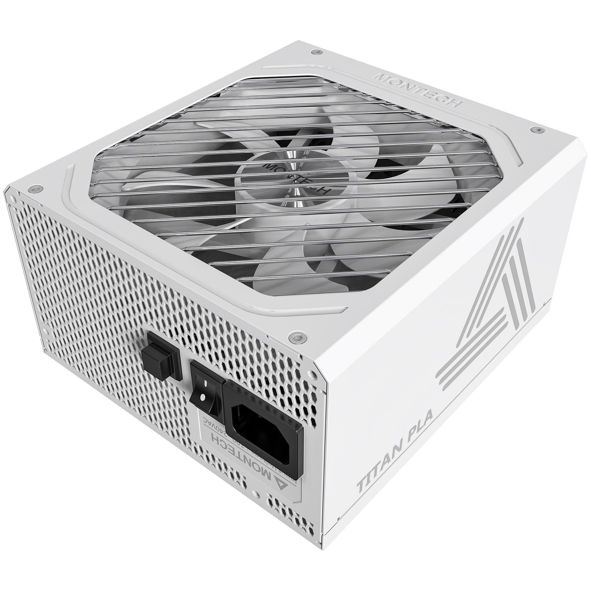Montech Titan PLA 1000W - 80 PLUS & Cybenetics Platinum  modular  PCIe 5.1 - 1000 Watt  weiß