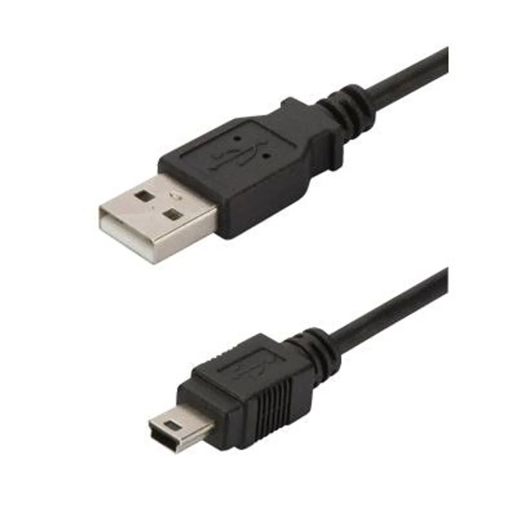 Digitus 1.8m USB 2.0 cabluri USB 1,8 m USB A Mini-USB B Negru