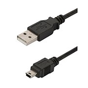 Digitus 1.8m USB 2.0 cabluri USB 1,8 m USB A Mini-USB B Negru