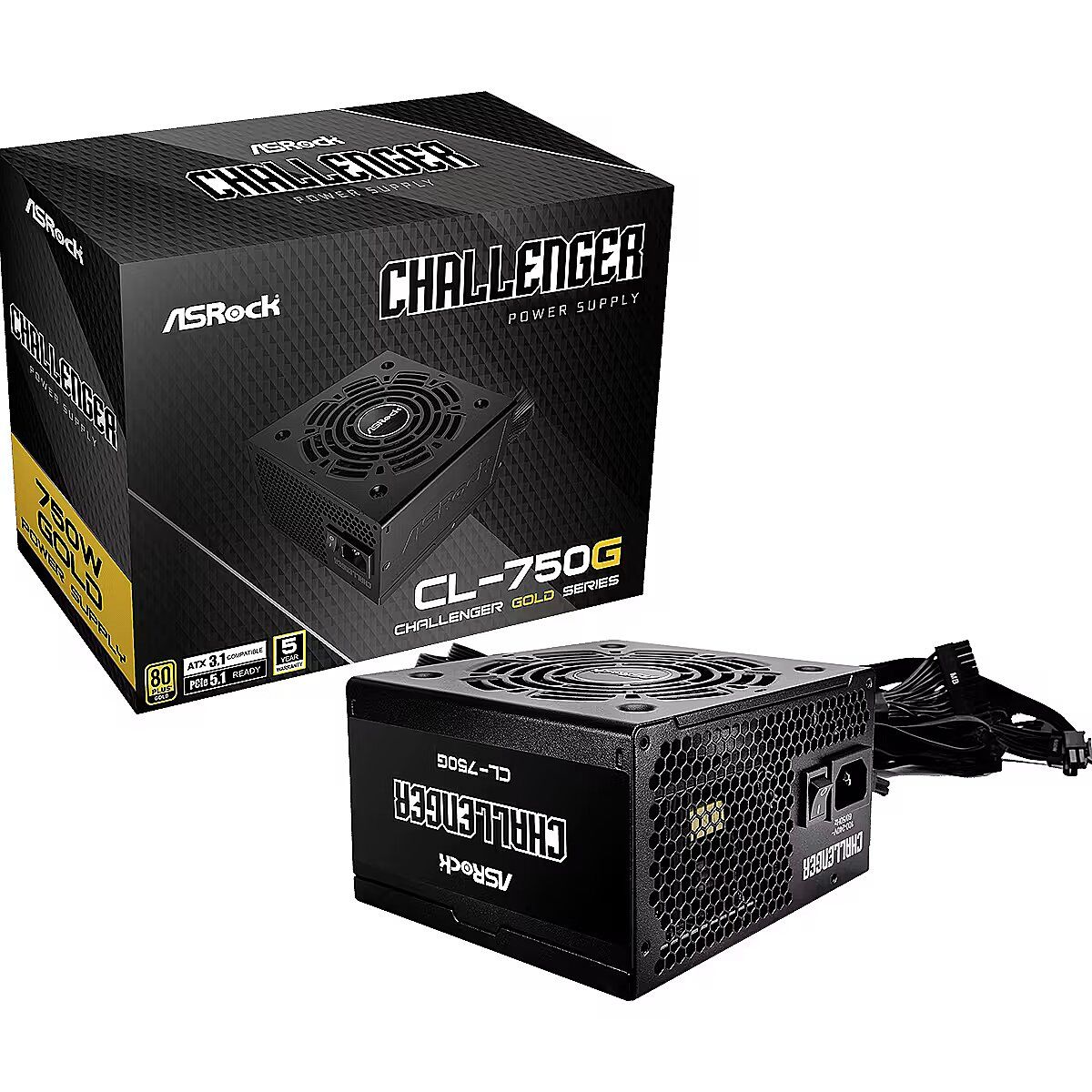 Zasilacz ASRock CHALLENGER 750W 80 Plus Gold