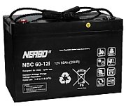 Akumulator NBC 60-12i 12V60Ah M6