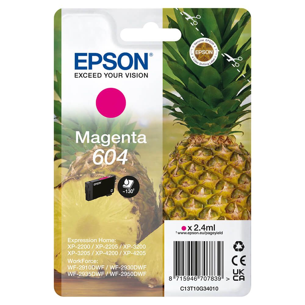 Cartus cerneala Epson C13T10G34010 ,Magenta ,130 pagini ,Original (C13T10G34010) 