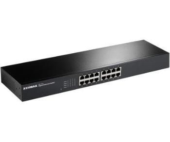 EDIMAX Edimax GS-1016 V2 network switch Managed Gigabit Ethernet (10/100/1000) Black