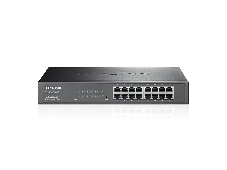 Switch TP-Link TL-SG1016DE, 16 porturi 10 / 100 / 1000 MBs