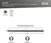 DIGITUS PDU      24xC13  3xC19  AusgĂ¤nge 250V/16A schwarz