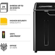 SHREDDER POWERSHRED 325CI/4632001 FELLOWES