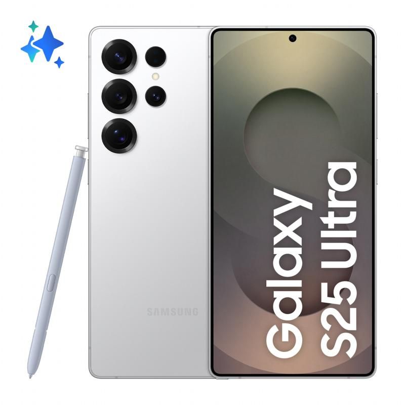 Samsung Galaxy S25 Ultra 17.5 cm (6.9 ) Dual SIM Android 15 5G USB Type-C 12 GB 512 GB 5000 mAh Black  Silver  White