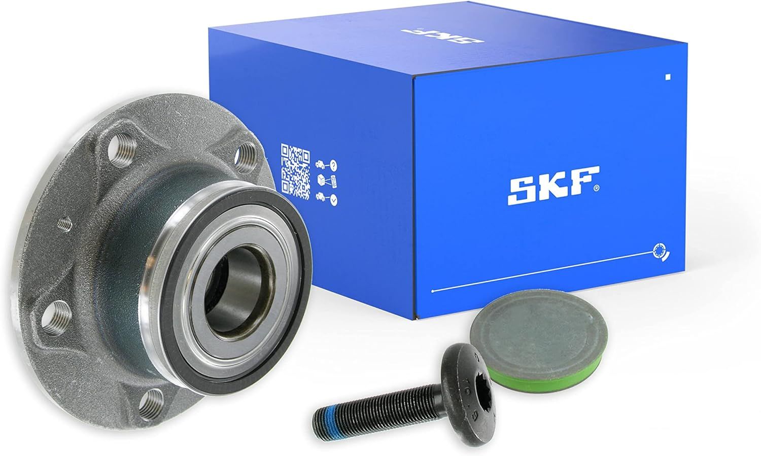 Zestaw łożyska koła z piastą tył pasuje do: AUDI A3  Q3  TT  CUPRA FORMENTOR  FORD TOURNEO CONNECT V761 NADWOZIE WIELKO  SEAT ALHAMBRA  ALTEA  ALTEA XL  LEON  TOLEDO III 1.0-Electric 02.03-