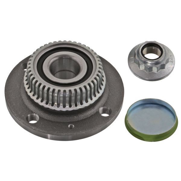 Zestaw łożyska koła z piastą tył pasuje do: SEAT AROSA  CORDOBA VARIO  CORDOBA VARIO/KOMBI  VW LUPO I  POLO  POLO III  POLO III CLASSIC  POLO/HATCHBACK  POLO/KOMBI 1.0-1.9D 10.94-07.05