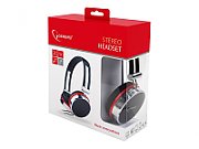 CASTI Gembird, cu fir, standard, utilizare multimedia, microfon pe fir, conectare prin Jack 3.5 mm x 2, negru / argintiu,  MHS-903 , (include TV 0.75 lei)