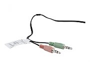 CASTI Gembird, cu fir, standard, utilizare multimedia, microfon pe fir, conectare prin Jack 3.5 mm x 2, negru / argintiu,  MHS-903 , (include TV 0.75 lei)