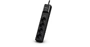 CYBERPOWER PROFESSIONAL P0420SUD0-DE 4-way power strip - surge protection 350J max. 6000V - 7500A USB charger 2x 5V/2A