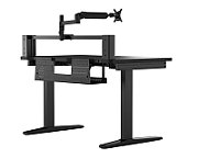 Platform:4 Elevate Desk - Black
