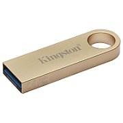 Memorie USB KINGSTON DataTraveler SE9 G3, 128GB, USB 3.2, auriu