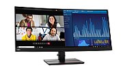 Lenovo Lenovo ThinkVision P34w-20 LED display 86,7 cm (34.1 ) 3440 x 1440 Pixel Wide Quad HD Negru
