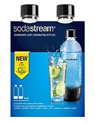 SodaStream PET Bottle Duo Pack (2 Bottles, 1L, black) (3000242)
