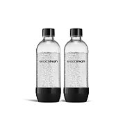SodaStream PET Bottle Duo Pack (2 Bottles, 1L, black) (3000242)