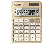    Calculator birou Canon KS-125KB-GD, Gold, 12 digits, 29 keys, dual power, M+, M-,RM/CM, Tax+, Tax-   