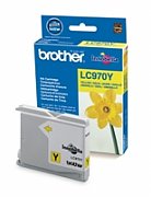 Cartus cerneala Brother LC970Y ,Galben ,350 pagini ,Original (LC970Y) 