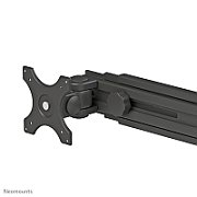 Suport cvadruplu monitor de birou Neomounts FPMA-D700DD4 pentru display-uri cu diagonale 19 -30 , sistem de prindere VESA 75x75~100x100, greutate maxima suportata 8kg - per ecran, full motion, tilt +180°, swivel +180°, rotate +360° inaltime reglabila manual 240-700mm culoare negru. Garantie 5 ani