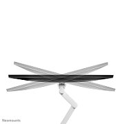 Brat dublu monitor Neomounts DS60-425WH2 pentru display-uri cu diagonale 17 -27 , sistem de prindere VESA 75x75~100x100, greutate maxima suportata 8 - per ecrankg, tilt +90°, -30°, swivel +90°, -90°, rotate +360°, distanta fata de perete 128-460mm inaltime reglabila manual 295-607mm culoare alb